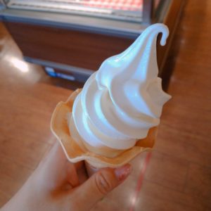 道の駅安達二本松ベーカリーソフトクリーム